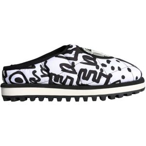 Dolce & Gabbana, Heren, Schoenen, Wit, Maat: 44 EU Nylon,