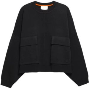 Gertrude, Dames, Sweatshirts & Hoodies, Zwart, Maat: S