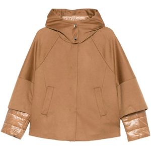 Herno, Dames, Jassen, Bruin, Maat: XS Katoen,
