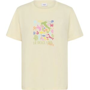 Saint Tropez, Dames, Tops, Beige, Maat: L