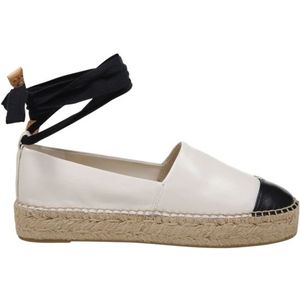 Tory Burch, Dames, Schoenen, Beige, Maat: 36 EU Leer,