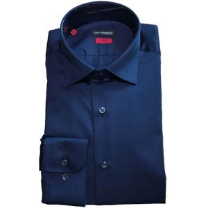 ROY Robson, Heren, Overhemden, Blauw, Maat: 3XL Katoen,