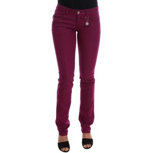 Costume National, Dames, Jeans, Paars, Maat: W26 Katoen,