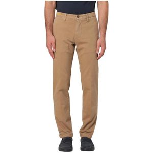 Re-Hash, Heren, Broeken, Beige, Maat: W30 Katoen,