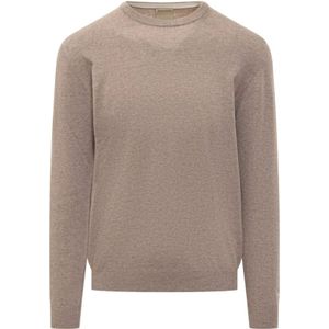 Woolrich, Heren, Truien, Beige, Maat: L Katoen,