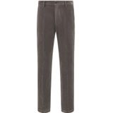 Boggi Milano - Corduroy Stretchbroek - Grijs - Slim Fit