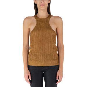 Tom Ford, Dames, Tops, Bruin, Maat: L Poliester,