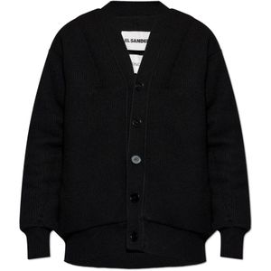 Moncler, Heren, Truien, Zwart, Maat: M