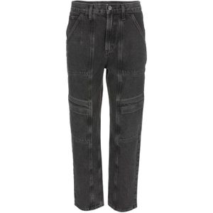 Agolde, Dames, Jeans, Grijs, Maat: W28