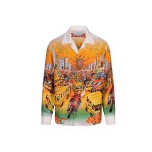Casablanca Casual Hemden , Multicolor , Heren , Maat: XL