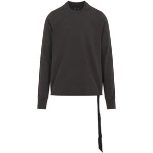 Rick Owens, Heren, Sweatshirts & Hoodies, Bruin, Maat: S Katoen,