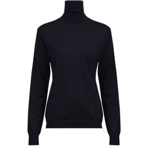 Maison Margiela, Dames, Truien, Zwart, Maat: M Wol,
