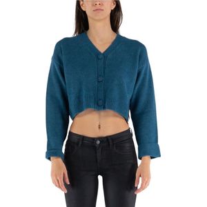 Mar De Margaritas, Dames, Truien, Blauw, Maat: M