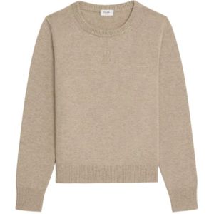 Celine, Dames, Truien, Beige, Maat: M Kasjmier,