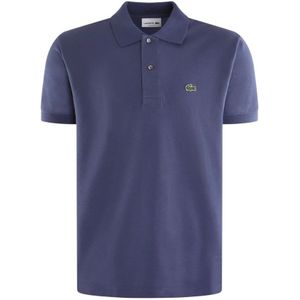 Lacoste, Heren, Tops, Paars, Maat: L