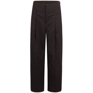 Rotate Birger Christensen, Dames, Broeken, Bruin, Maat: S Zijde,