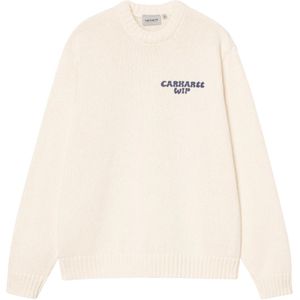 Carhartt Wip, Heren, Truien, Beige, Maat: L Katoen,