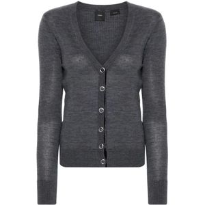 Pinko, Dames, Truien, Grijs, Maat: XL