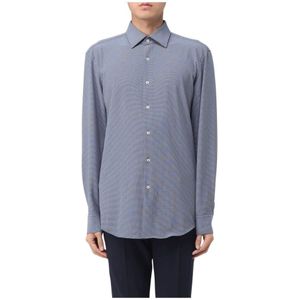 Hugo, Heren, Overhemden, Blauw, Maat: L