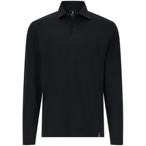 Boggi Milano, Heren, Tops, Zwart, Maat: S Katoen,