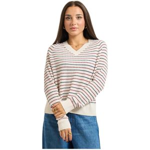 Tommy Hilfiger, Dames, Truien, Veelkleurig, Maat: XS Kasjmier,