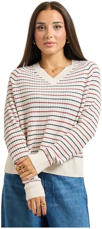 Tommy Hilfiger, Dames, Truien, Veelkleurig, Maat: XS Kasjmier,