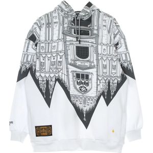 Dolly Noire, Heren, Sweatshirts & Hoodies, Wit, Maat: XS Katoen,