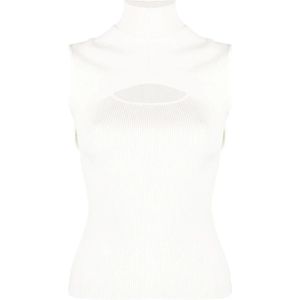 Simkhai, Dames, Tops, Beige, Maat: L Nylon,