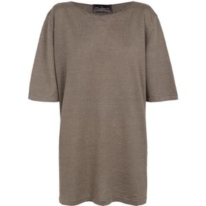 Cortana, Heren, Truien, Bruin, Maat: XS Linnen,