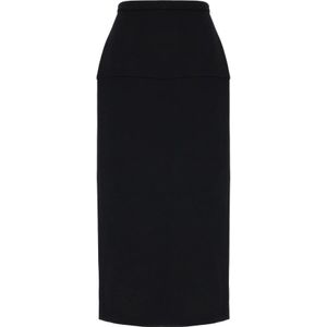 Valentino Garavani, Dames, Rokken, Zwart, Maat: S