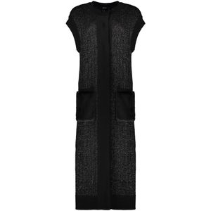 Herno, Dames, Truien, Zwart, Maat: S Katoen,