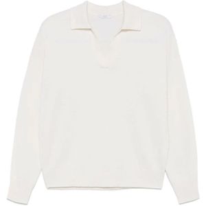 Peserico, Dames, Truien, Wit, Maat: XL Wol,