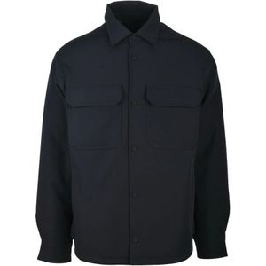 Emporio Armani Ea7, Heren, Jassen, Blauw, Maat: M Polyamide,