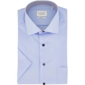Eterna, Heren, Overhemden, Blauw, Maat: XL Katoen,