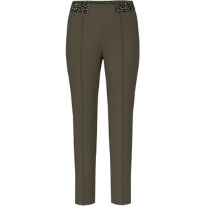 Marc Cain, Dames, Broeken, Groen, Maat: M Katoen,