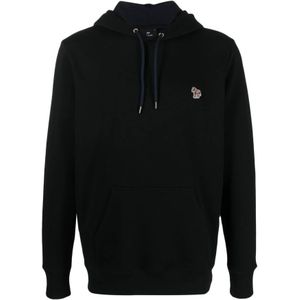 Paul Smith, Heren, Sweatshirts & Hoodies, Zwart, Maat: L Katoen,