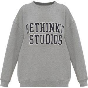 Rethinkit Studios - Logo Sweatshirt - Grijs - Dames