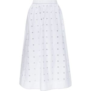 Posse, Dames, Rokken, Wit, Maat: XS Katoen,