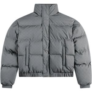 Daily Paper, Heren, Jassen, Grijs, Maat: XS Nylon,