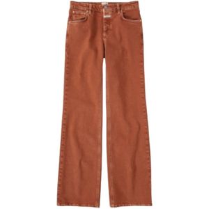 Closed, Heren, Jeans, Bruin, Maat: W31 Katoen,