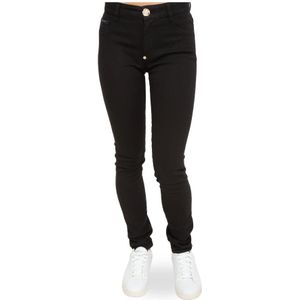 Philipp Plein, Dames, Jeans, Zwart, Maat: W28 Katoen,