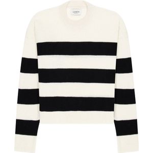 Laneus, Dames, Truien, Beige, Maat: 2XS Katoen,