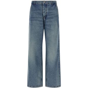 Ami Paris, Heren, Jeans, Blauw, Maat: W30 Katoen,
