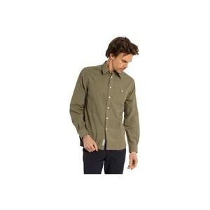 Woolrich Casual Hemden , Green , Heren , Maat: XL