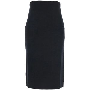 Semicouture, Dames, Rokken, Zwart, Maat: M Wol,