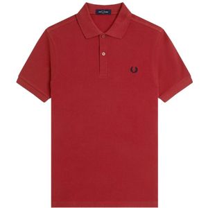 Fred Perry, Heren, Tops, Rood, Maat: S Katoen,