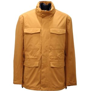 Save The Duck, Heren, Jassen, Geel, Maat: M Poliester,