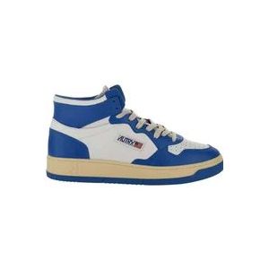 Autry Blauwe Sneakers , Blue , Heren , Maat: 42 EU