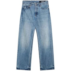 Jacquemus, Heren, Jeans, Blauw, Maat: W32 Denim,