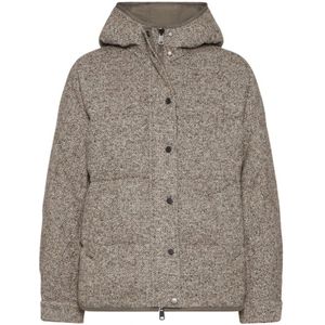 Brunello Cucinelli, Dames, Jassen, Beige, Maat: S